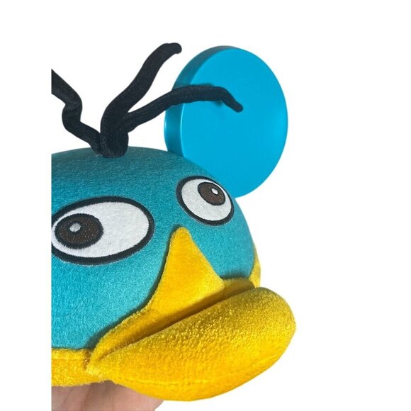 Disney Perry Platypus Teal Hat Mickey Ears Retro Theme Park Collectable Felt - Picture 2 of 15